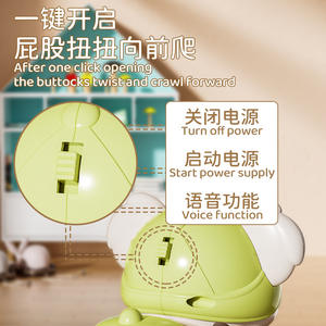 Boneca Elétrica Interativa EPT para Bebês: Aprenda a Engatinhar com Sons Divertidos e Atividades para o Tummy Time - Product Image 5