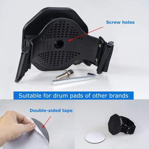 JOYO Guitto Series GDP-01 Drum <strong>Practice</strong> <strong>Pad</strong> Silicone Drum <strong>Pad</strong> Holder Stand with Adjustable Strap Drum <strong>Pad</strong> Mute Training Parts - Product Image 3
