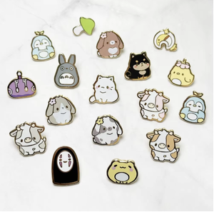 Enorme Geschenken Fabriek Custom Schattige Hard Email Pinnen Gemaakt Bulk Groothandel Verguld Hard Email Metalen Reversspeld Van Hoge Kwaliteit - Product Image 1