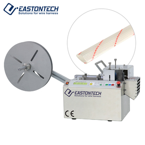 EW-1250 di taglio automatico del nastro di plastica della striscia del nichel del tubo di restringimento di calore <span class=keywords><strong>per</strong></span> il tubo del Pvc/etichetta/cavo/foglio/manicotto di taglio - Product Image 1