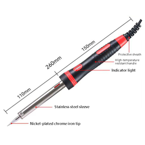 Soldador Inteligente de Temperatura Constante con Luz Indicadora, Adecuado para Reparaciones Domésticas, Herramienta de Soldadura Inteligente - Product Image 3