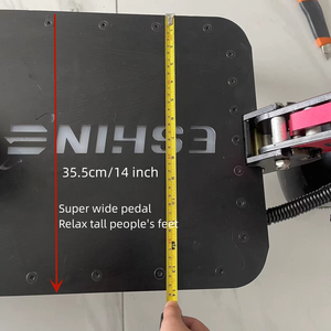 13inch 14inch Fat Tire Off Road Street Road 72v Dual Motor 40ah 80ah 100ah Long Range Adult Foldable Electric Scooter With Seat - Product Image 4