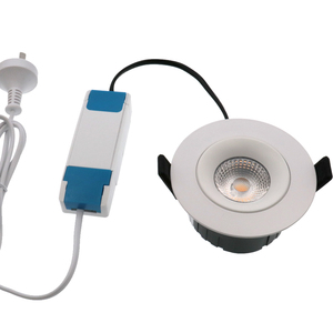 Led COB Downlight Indoor Dimmable <strong>Spotlight</strong> Aluminum IP44 Waterproof No Noise Flicker Free Recessed Ceiling <strong>Spotlight</strong> 60 Beam - Product Image 1