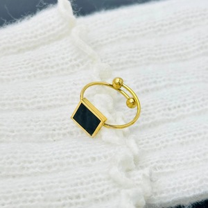 Anello in Acciaio Inossidabile Dorato 18K per Donne, Design Aperto Regolabile, Numeri Romani Semplici, Motivo Girasole, Regalo di <span class=keywords><strong>Nozze</strong></span> - Product Image 6
