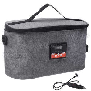 Electric Car Heating <b>Lunch</b> <b>Box</b> case Food Portable Oven 12V Warmer Lightweight Car Food Milk Warmer for <b>Work</b> Picnic Road Trip - Product Image 6
