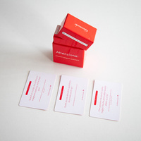 Cartes de jeu personnalisées très vendues, adaptées aux rassemblements, aux fêtes, aux jeux de société, cartes imperméables