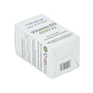 אריזות קופסת קופת רפואה הדפסה מותאמת אישית אריזת קרטון עבור כדורים/טבליות/תרופות/חיסונים - Product Image 6