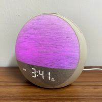 Réveil intelligent avec lumière du soleil, réveil pour enfants et adultes, chambre à coucher, avec simulation de lever de soleil, 22 sons de la nature, horloge numérique de table