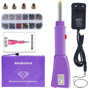 Outil d'applicateur de strass à aspiration d'air automatique avec aspirateur à pompe à vide <span class=keywords><strong>pour</strong></span> robe de vêtements HotFix Iron-On Rhinestones - Product Image 5