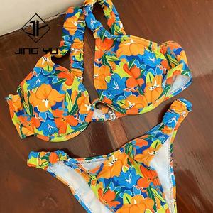 Maillots de bain hawaïens populaires, personnalisez votre propre marque, bikini écologique, bikini pour femmes imprimé de haute qualité - Product Image 4