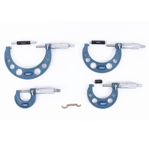 Dasqua 0-100mm 4Pcs Outside <b>Micrometer</b> Set 0-25mm 25-50mm 50-75mm 75-100mm Micrmetro Exterior 4111-8210 Outside <b>Micrometer</b> - Product Image 3