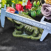 Cristaux Offre Spéciale Artisanat Unique Cadeaux Islamiques Xiuyan Jade Crapaud Doré Pour Ornements