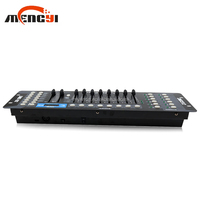 Console d'éclairage de scène DMX 192 canaux, contrôleur d'éclairage DJ 16 canaux, éclairage laser alimenté par batterie au lithium, indice de protection IP33