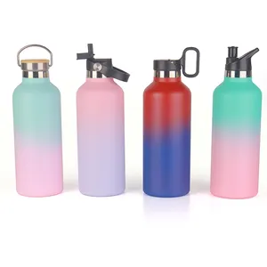 Brand Designer Thermal Food Grade Water Bottle Double Wall Stainless Steel Vacuum Flask
