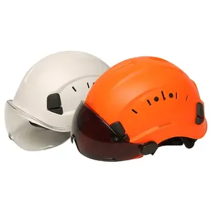 ヒステイ EN397/ANSI認証 ABS素材 産業用安全ヘルメット 救助・登山用 スロットデザイン 53-63CMサイズ - Product Image 2