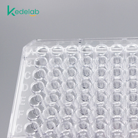 Plaque d'étiquette empilable à haute transparent, 10 pièces, plaque elisa amovible, 96 bijoux, pour laboratoire