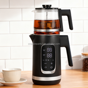 Nhà thông minh thiết bị nhà bếp Nồi Đun sôi điện điều khiển kỹ thuật số 1.5 + 1.1L kép Ấm đun nước trà Maker không dây Ấm đun nước với trà nồi - Product Image 1
