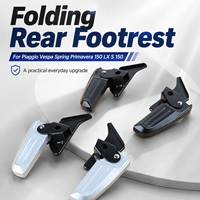 Pédales pliantes pour moto, repose-pieds arrière modifiés, repose-pieds pour Piaggio Vespa Spring Primavera 150 LX S 150 Accessoires