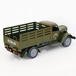 TM810 Retro Tin Car Liberation Truck Model Decoración Vintage Nostálgico Clásico Metal Crafts Home Bar Loft Decor - Product Image 3