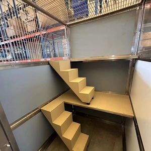 Perrera sellada de acero inoxidable con aislamiento que no infecta la jaula de lavado sanitario Perrera Gran espacio Cómoda <span class=keywords><strong>caseta</strong></span> para perros - Product Image 1