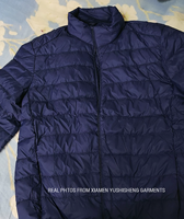 Vestes d'hiver pour hommes avec logo personnalisé, doudoune, vêtements d'hiver matelassés, manteau pour homme, parka, veste classique chaude d'automne, manteau pour homme