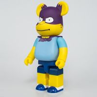 Figurine d'Action Articulée Ours Cartoon Haute Qualité 400% 28cm pour Jouet Décoratif Interactif Bearbrick