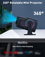 Nouveau projecteur intelligent portable 4K Ultra HD Hy320mini pour cinéma maison, projecteur intelligent Android HY320 Mini