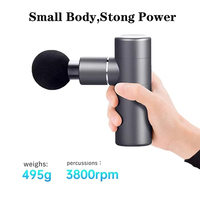 Faible son 4 vitesses Relaxation des tissus profonds corps électrique Mini pistolet de Massage Gym Fitness Vibration Machine de Massage musculaire