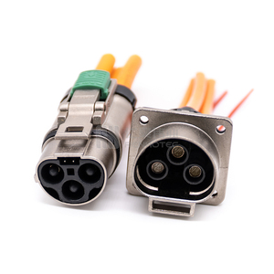 高電圧HVILシリーズ自動車用電線ハーネスアセンブリIP67等級CE ROHS認証 電気自動車用入出力 - Product Image 3