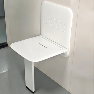 Asiento de ducha plegable montado en la pared de diseño moderno, silla de baño con respaldo para el cuidado de ancianos u otros accesorios para cuarto de Ducha - Product Image 6