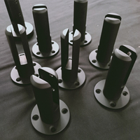 Balustrade de balcon sans cadre en acier inoxydable moderne HDSAFE, garde-corps en verre pour piscine, clôture en verre pour extérieur, rampes d'escalier