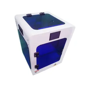 เครื่อง 3D FDM การพิมพ์อย่างรวดเร็ว 3D เครื่องพิมพ์เดสก์ท็อปการศึกษาระดับมืออาชีพใช้งานง่ายสําหรับวัสดุไม้ ABS PLA PET TPU