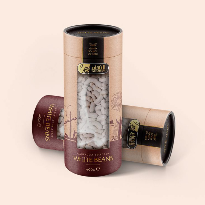 Cylinder Kraft Cardboard Paper Tubes Food Grade Cylinder Paper Tube Food Grade Round Cylinder Custom Size