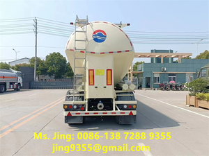 CLW 3-Axle 60 Cubic Meters Steel Semi-Trailer for Poultry Farm <strong>Chicken</strong> <strong>Bulk</strong> <strong>Feed</strong> Carrier Over 30000 kg Payload Hubei Origin - Product Image 6