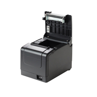 HSPOS J80B Printer Thermal 80mm 180mm/s Pemotong Otomatis USB LAN BT WiFi Laci Kas 26 Bahasa untuk POS Retail