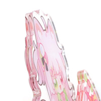Kişiselleştirilmiş Tek/Çift Taraflı Japon Karakter Anime Akrilik Plastik Su Geçirmez Çevre Dostu Standee Wiggly Standeeler