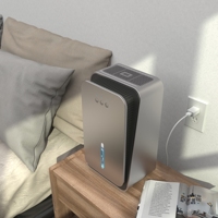 Teendow Chambre à coucher Salle de bain Déshumidificateur Maison entière Portable Déshumidificateur intelligent pour bureau à domicile Sous-sol