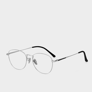 Kính mắt siêu nhẹ 9g bằng titan bán buôn |   Gọng kính tròn nhẹ, không viền dành cho nam và nữ - Product Image 1