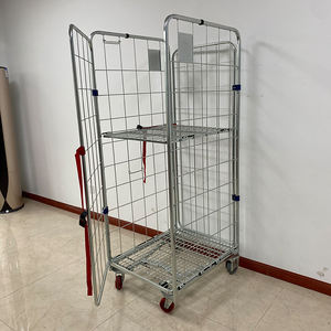 Cages pliables de conteneur de roulement de cargaison de transport industriel de haute qualité de Midwel à vendre - Product Image 2