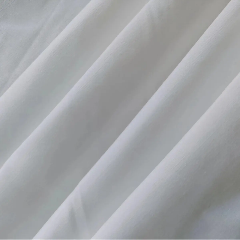 Factory Wholesale 200TC White Satin Hotel
