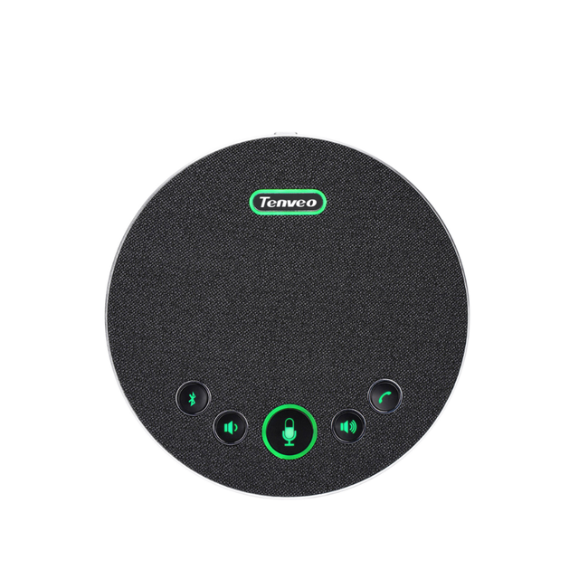 Factory Direct USB Conference Speakerphone 360° Omni-Directional Mic 5M Pickup Noise Cancelling Speaker for Zoom/Teams Meetings