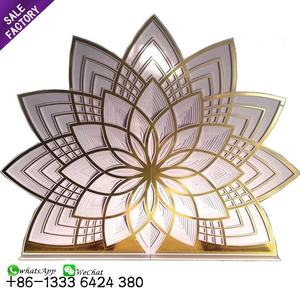 Cortinas de Fondo Redondas Acrílicas Blancas para Decoración de Bodas, Eventos y Fiestas - Product Image 3