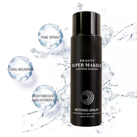 Haute qualité Logo personnalisé mat étanche maquillage réglage Spray longue durée anti-transpiration visage fixation brume qualité cosmétiques