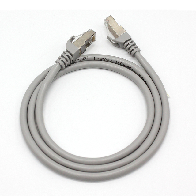 Cat8 SFTP Patch Cord Cable RJ45 Patch Cord 40Gbps 2000MHz Shielded LAN Ethernet Network Cable for Data Center Server Switch