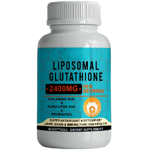 OEM 2400mg Liposomal Glutathione Softgel Capsule Whitening <b>Collagen</b> Beauty Supplement for Adults Skin Brightening with Vitamin - Product Image 1