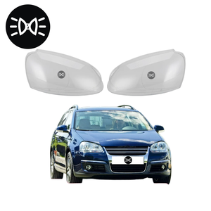 ZWENJIN per <span class=keywords><strong>Volkswagen</strong></span> VW <span class=keywords><strong>Golf</strong></span> 5 <span class=keywords><strong>2006</strong></span>-2011 Coprilampada Trasparente per Faro Anteriore - Product Image 1