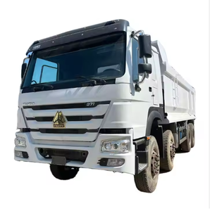 Sinotruk Shakman Howo marca de <span class=keywords><strong>segunda</strong></span> <span class=keywords><strong>mano</strong></span> 8X4 y 6X4 camiones pesados 12 y 30 toneladas camiones volquete de combustible diésel para la venta - Product Image 2