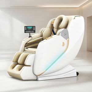 Jade-Stein-Massagestuhl Ganzkörper-Airbags Feste Rotierende Kugeln U-förmiges Kissen Oberschenkel-Bein-Fuß-Roller Heizung Bluetooth KI-Sprachsteuerung - Product Image 1