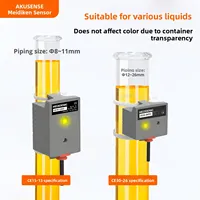 Détection capacitive AKusense Capteur de proximité de niveau de liquide Détecteur de niveau de liquide de pipeline sans contact