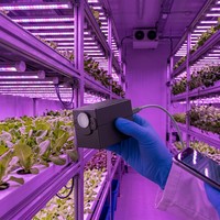 Espectrómetro Portátil para Jardín con Aplicación y Software para PC, Analizador de Espectro Completo de 340-1020nm para Plantas y Laboratorios, Material ABS, Diseño Moderno